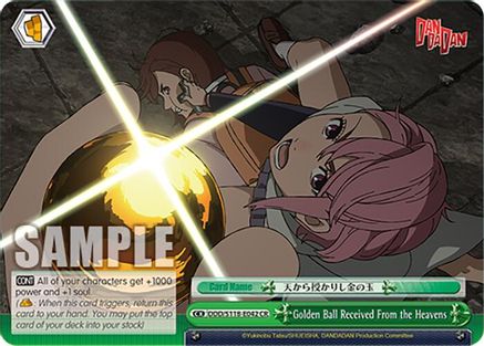 Golden Ball Received From the Heavens (DDD/S118-E042 CR) - DANDADAN