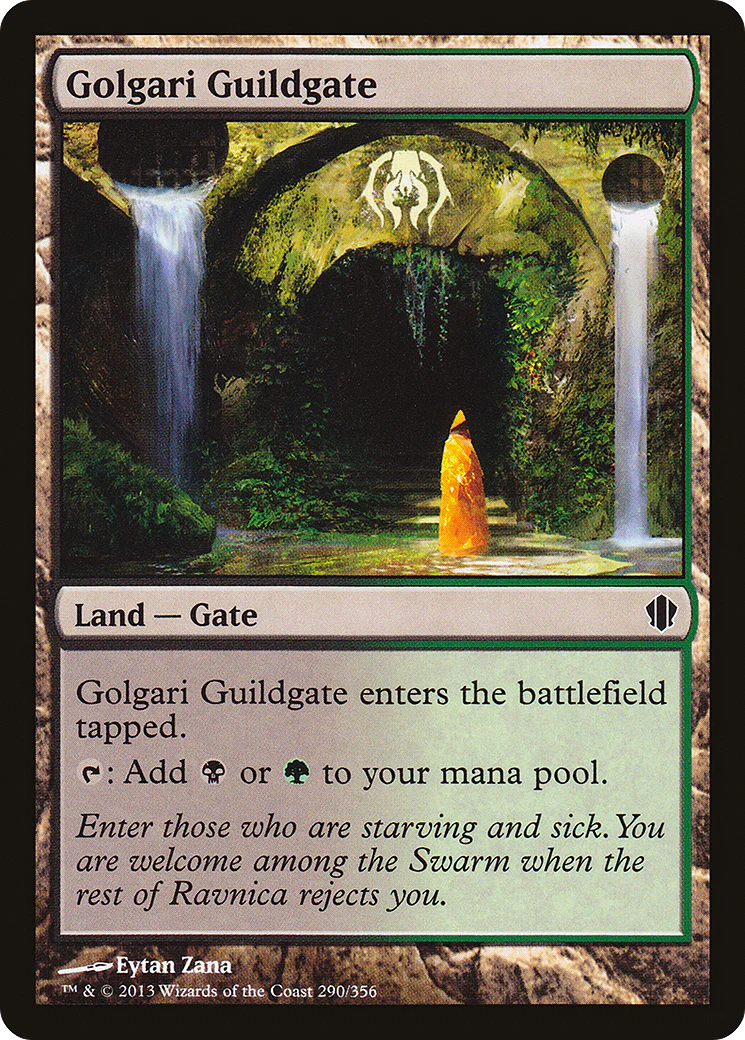 Golgari Guildgate (C13-290)  - Commander 2013