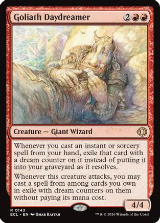 Goliath Daydreamer (ECL-143) Foil - Lorwyn Eclipsed