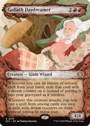 Goliath Daydreamer (Showcase) (ECL-316)  - Lorwyn Eclipsed