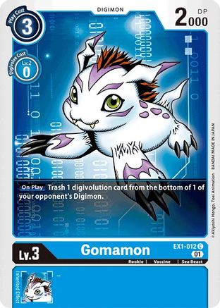 Gomamon (EX1-012) - Classic Collection