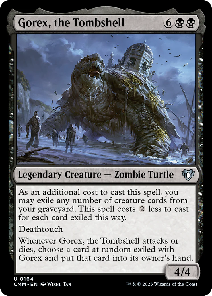 Gorex, the Tombshell (CMM-164)  - Commander Masters