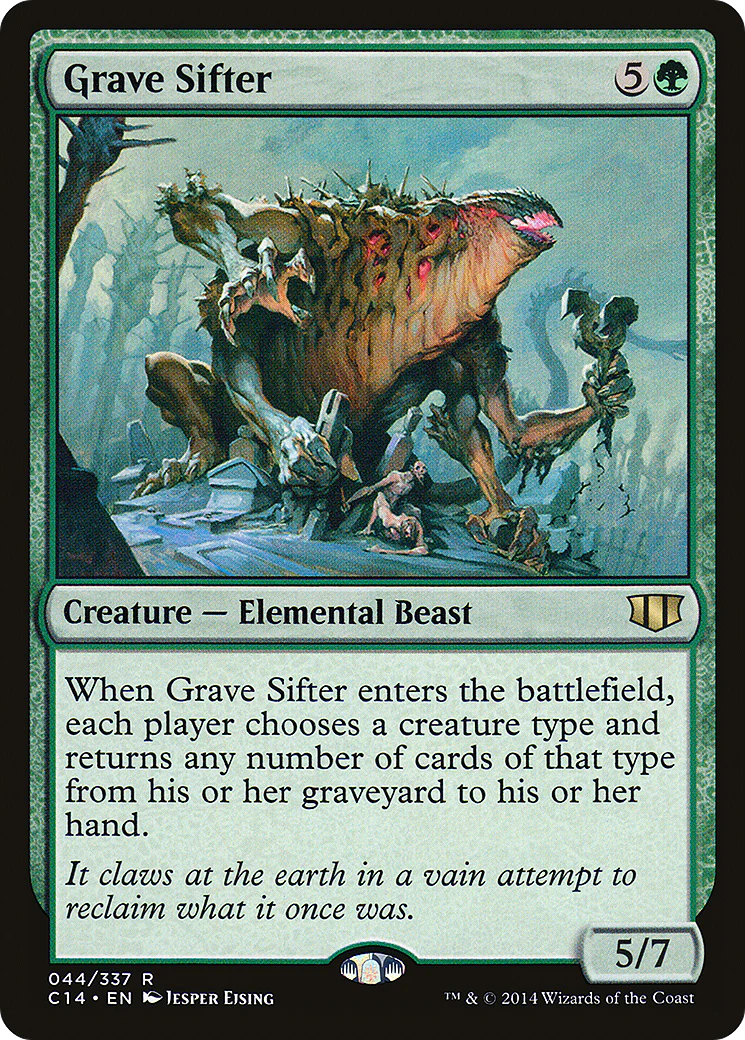 Grave Sifter (C14-044)  - Commander 2014