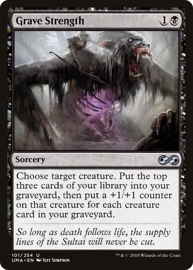 Grave Strength (UMA-101) - Ultimate Masters