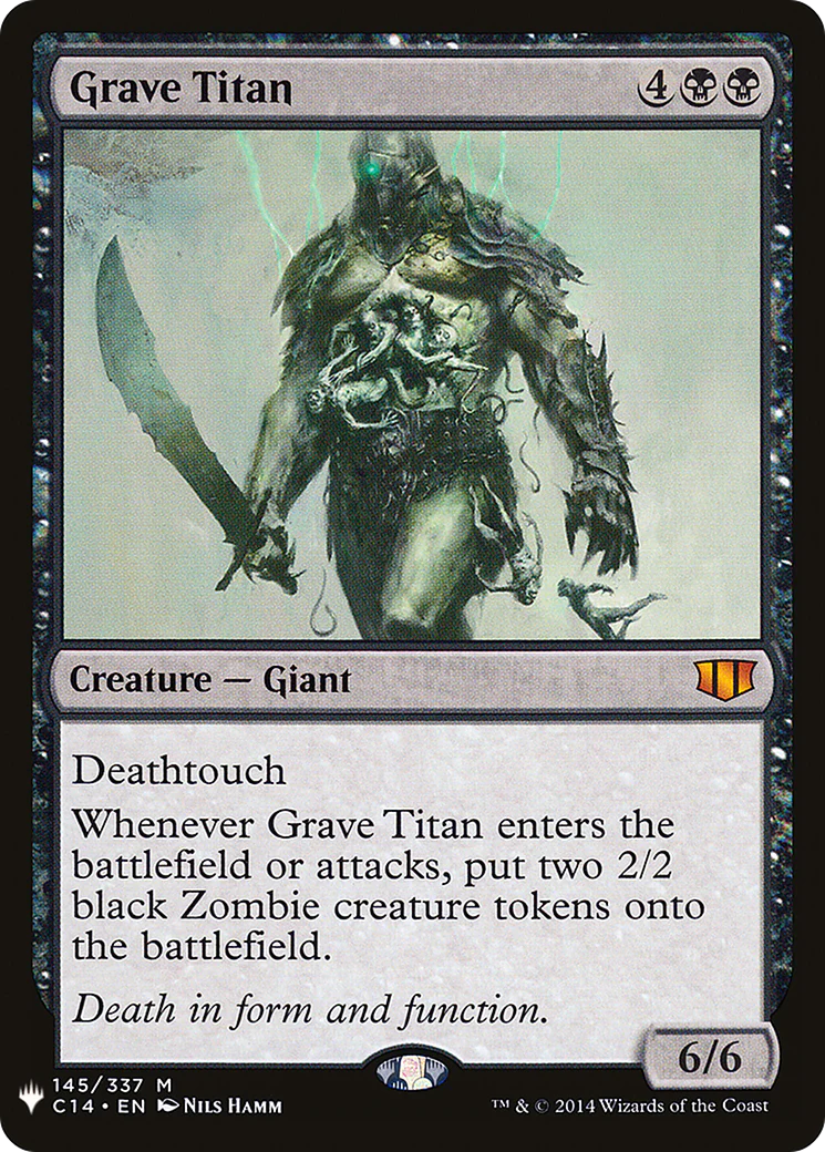 Grave Titan (LIST-145)  - The List