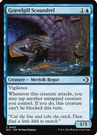 Gravelgill Scoundrel (ECL-053) Foil - Lorwyn Eclipsed