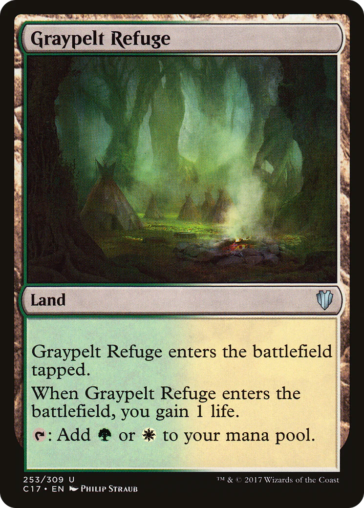 Graypelt Refuge (C17-253)  - Commander 2017