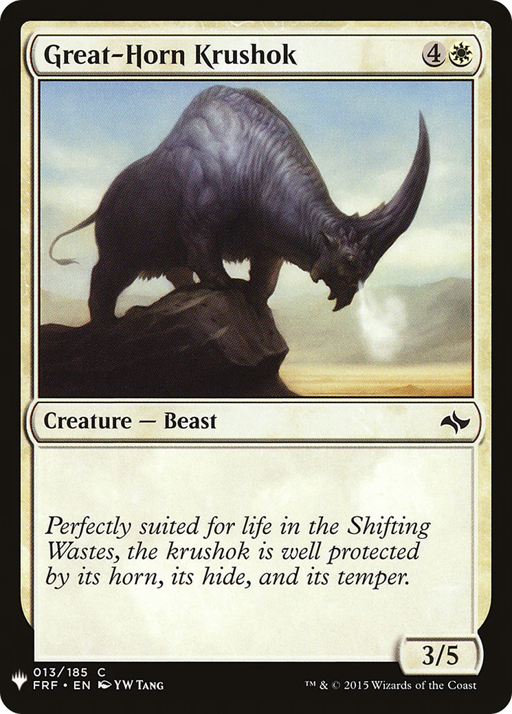 Great-Horn Krushok (LIST-013)  - The List