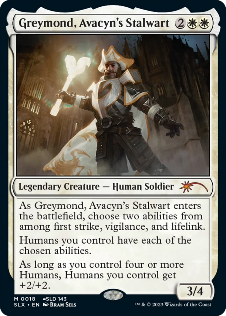 Greymond, Avacyn's Stalwart (SLX-018)  - Universes Within
