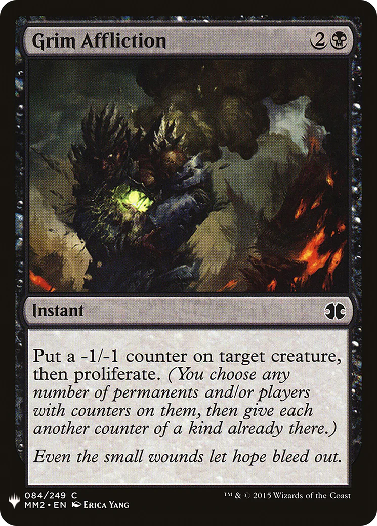 Grim Affliction (LIST-084)  - The List