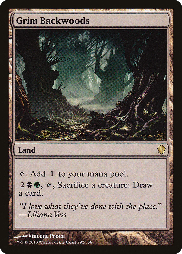 Grim Backwoods (C13-292)  - Commander 2013