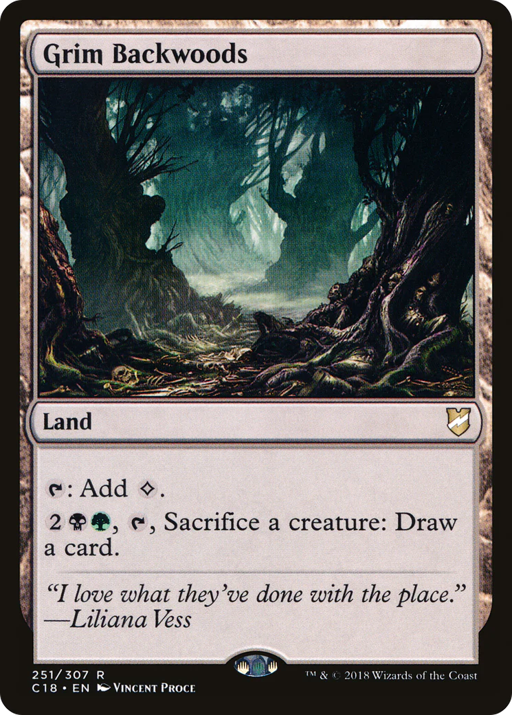Grim Backwoods (C18-251)  - Commander 2018