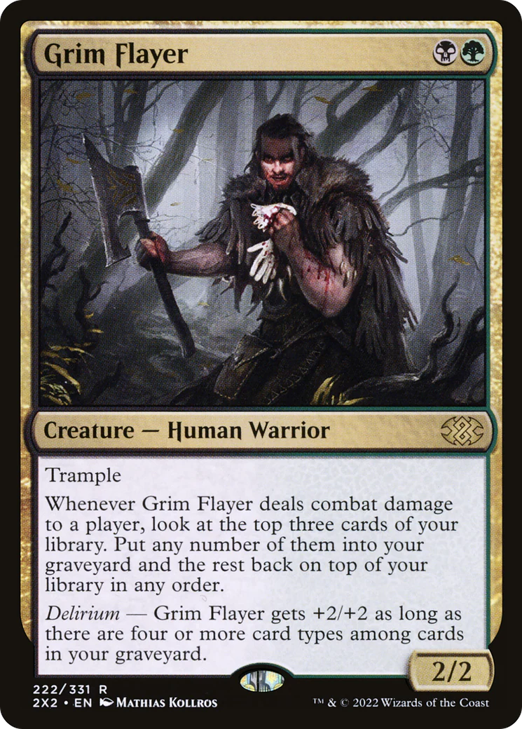 Grim Flayer (2X2-222)  - Double Masters 2022