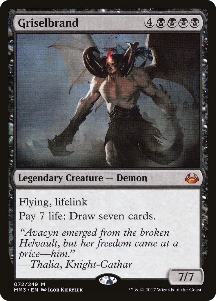 Griselbrand (MM3-072)  Foil - Modern Masters 2017