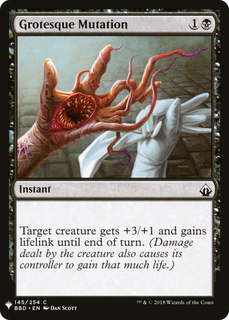 Grotesque Mutation (LIST-BBD-145)  - The List