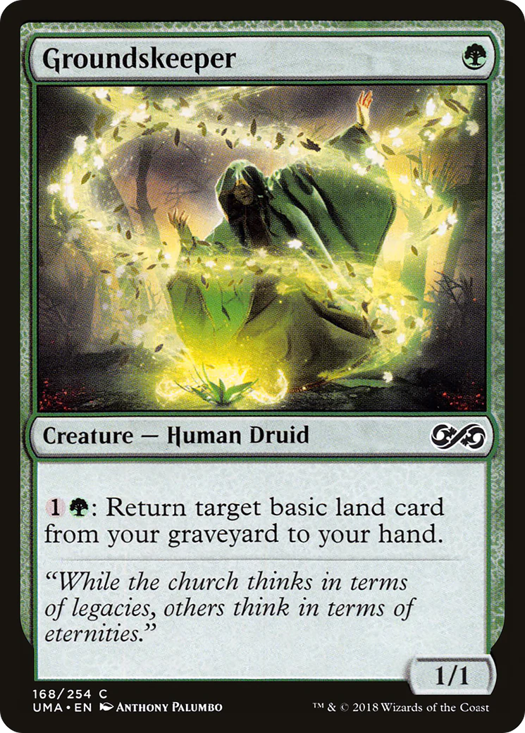 Groundskeeper (UMA-168)  Foil - Ultimate Masters