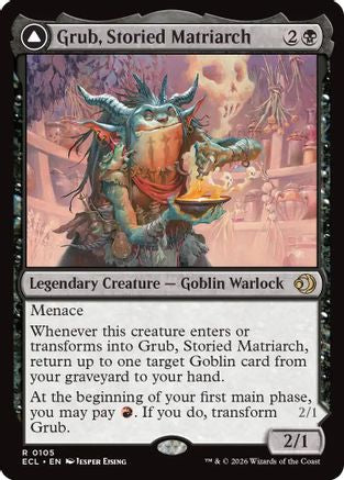 Grub, Storied Matriarch (ECL-105) Foil - Lorwyn Eclipsed