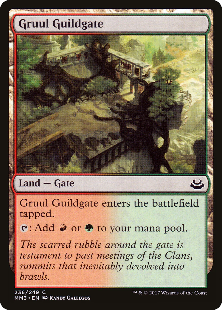 Gruul Guildgate (MM3-236)  - Modern Masters 2017