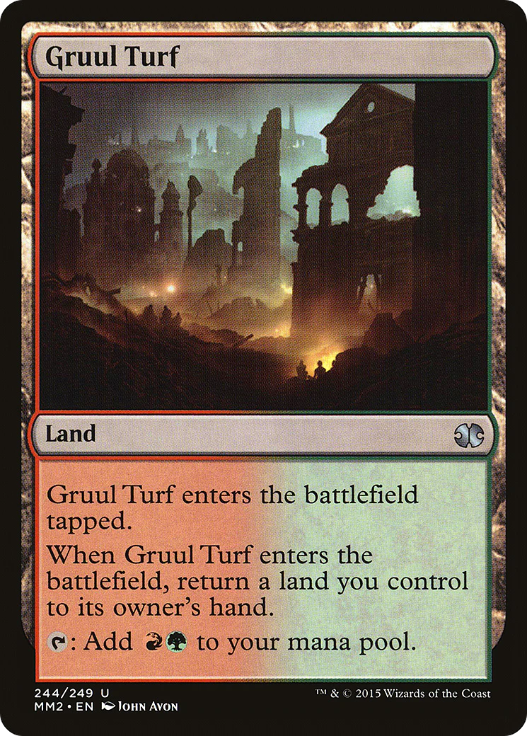 Gruul Turf (MM2-244)  Foil - Modern Masters 2015