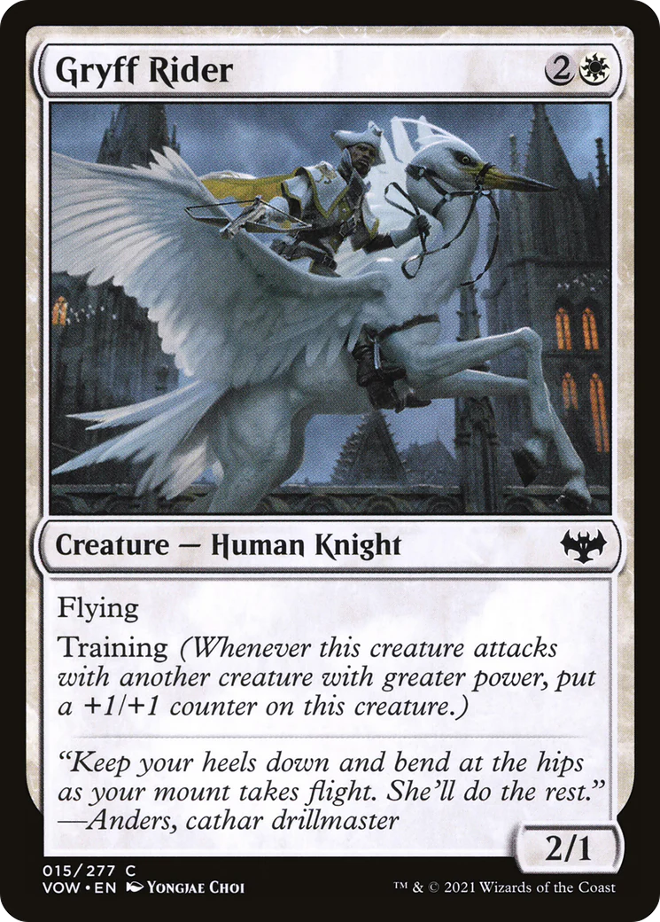 Gryff Rider (VOW-015)  - Innistrad: Crimson Vow