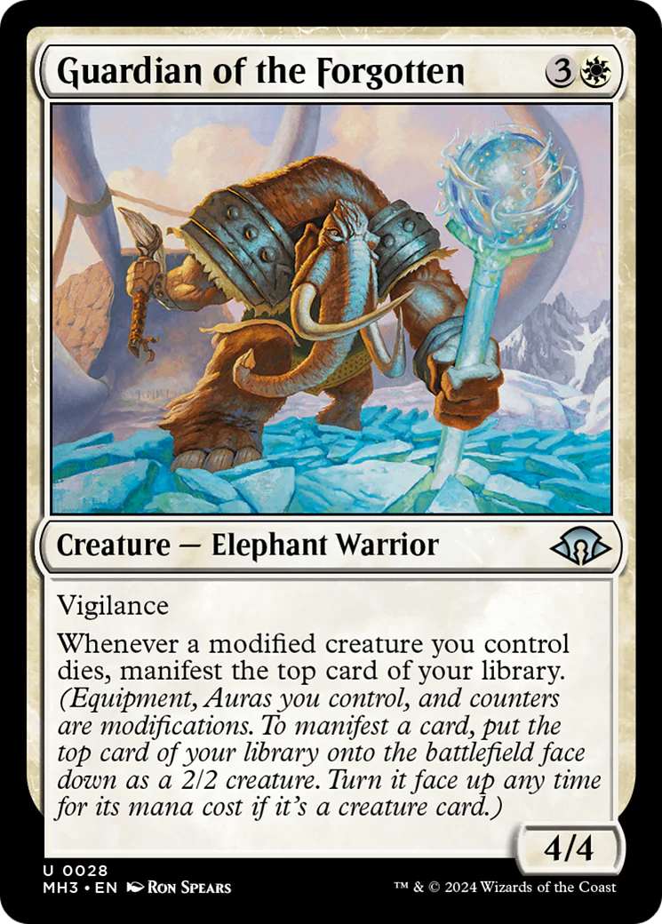 Guardian of the Forgotten (MH3-028)  Foil - Modern Horizons 3