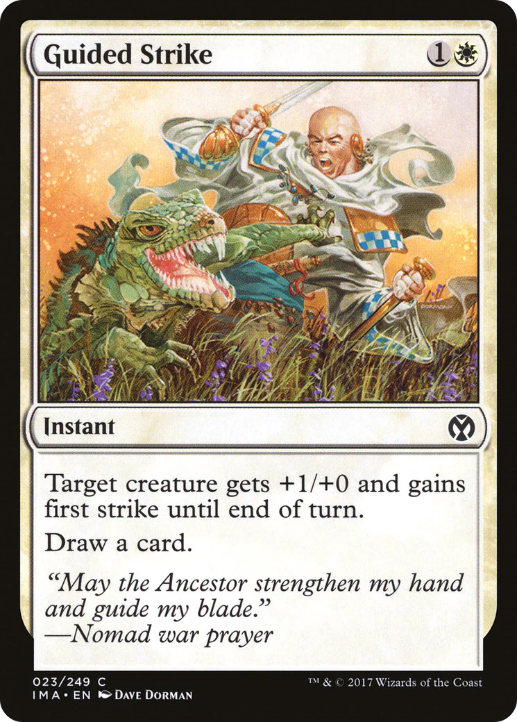 Guided Strike (IMA-023)  Foil - Iconic Masters