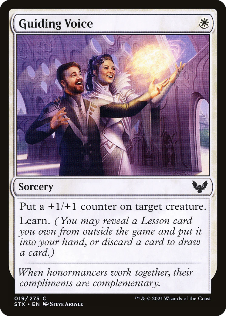 Guiding Voice (STX-019)  Foil - Strixhaven: School of Mages