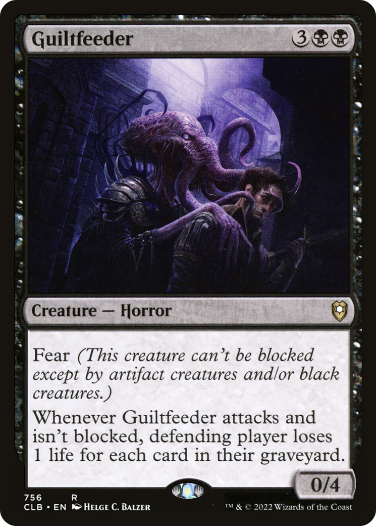 Guiltfeeder (CLB-756) - Commander Legends: Battle for Baldur's Gate