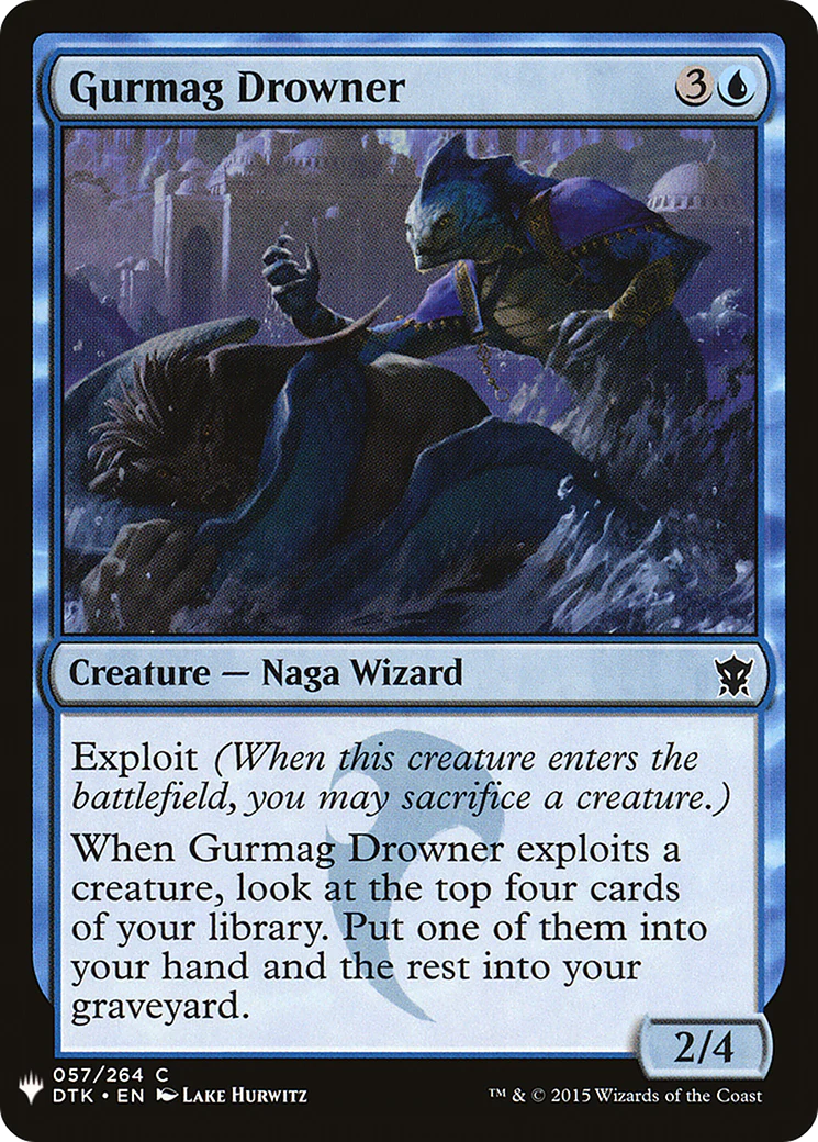 Gurmag Drowner (LIST-057)  - The List