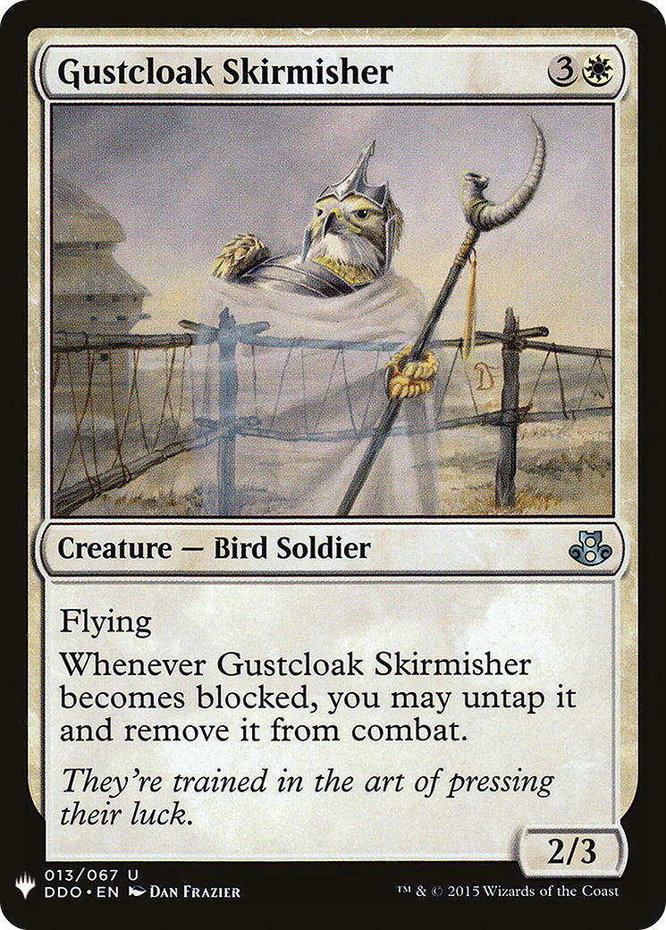 Gustcloak Skirmisher (LIST-DDO-13)  - The List