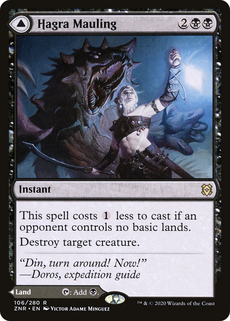 Hagra Mauling (ZNR-106)  Foil - Zendikar Rising