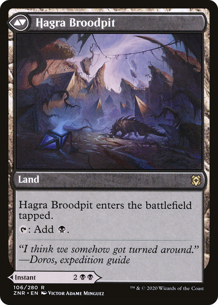 Hagra Mauling (ZNR-106)  Foil - Zendikar Rising - Image 2