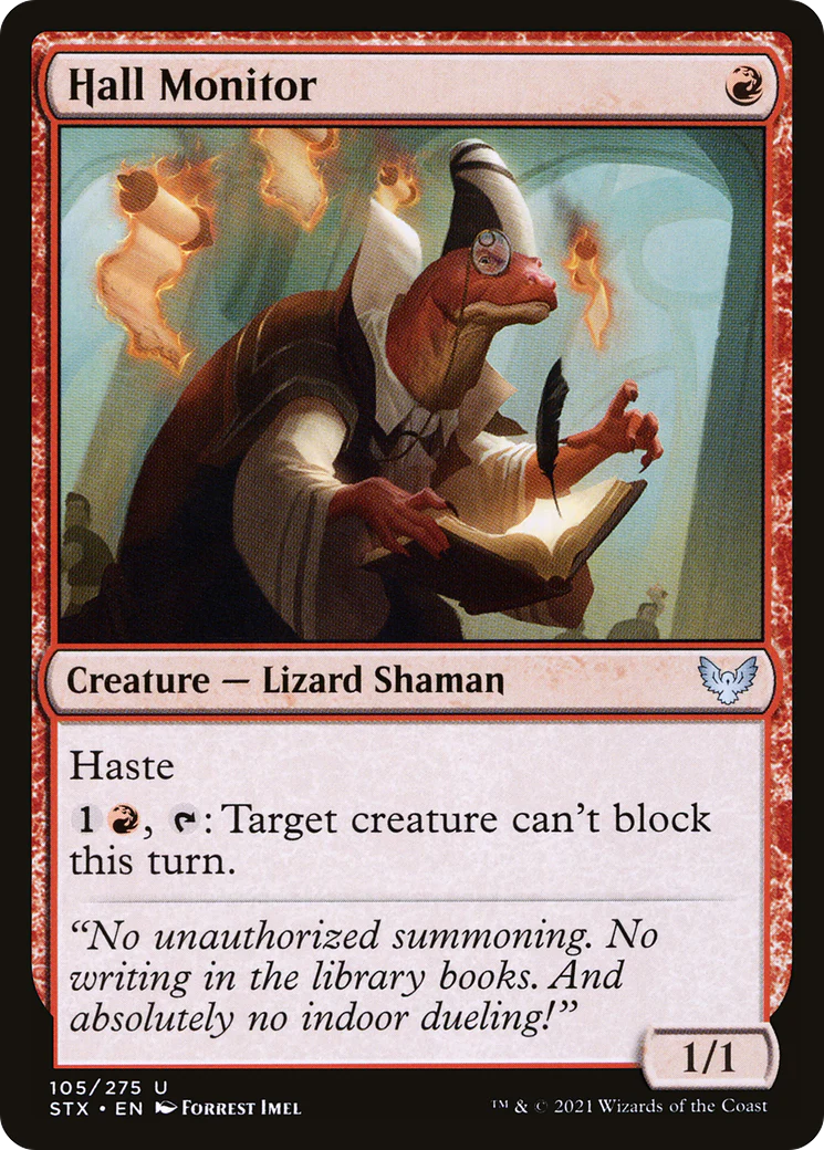Hall Monitor (STX-105)  - Strixhaven: School of Mages
