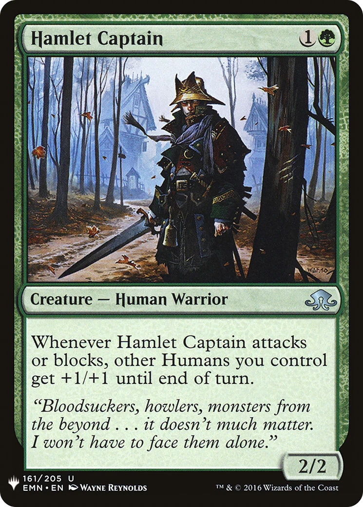 Hamlet Captain (LIST-161)  - The List