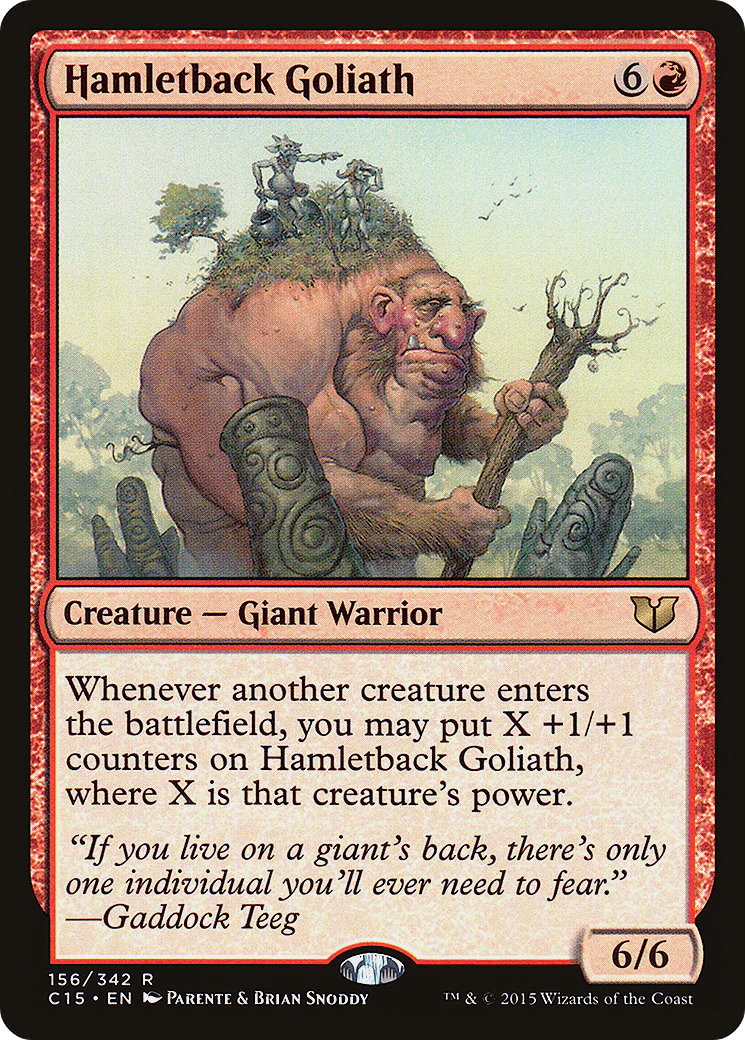 Hamletback Goliath (C15-156)  - Commander 2015