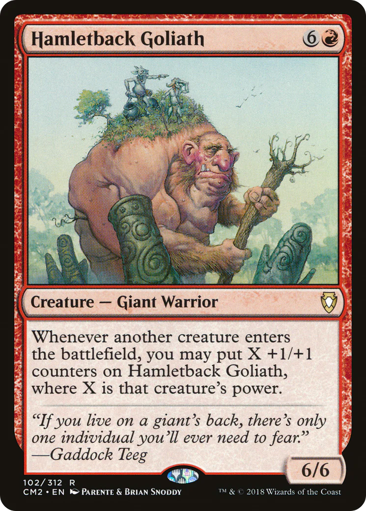 Hamletback Goliath (CM2-102)  - Commander Anthology Volume II