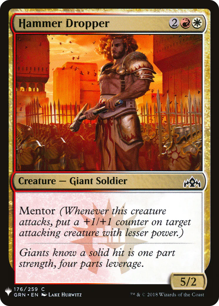 Hammer Dropper (LIST-GRN-176)  - The List