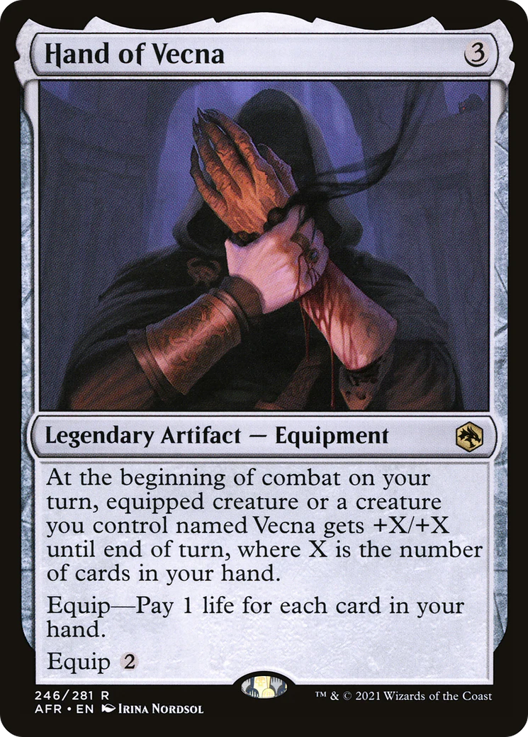 Hand of Vecna (AFR-246)  - Adventures in the Forgotten Realms
