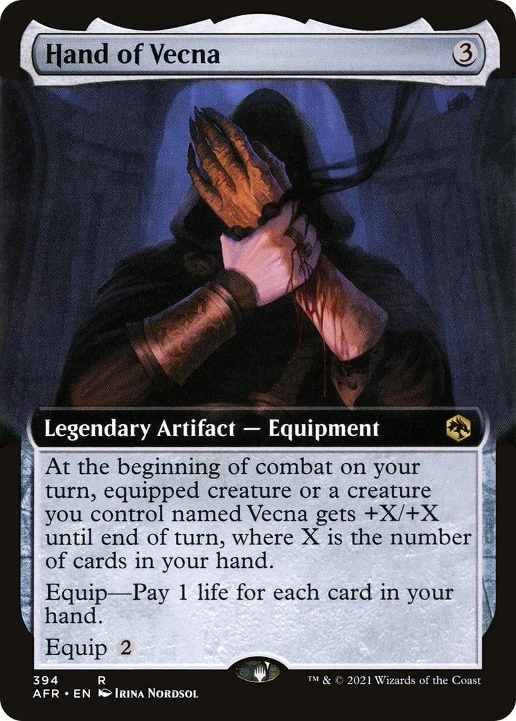 Hand of Vecna (Extended Art) (AFR-394)  - Adventures in the Forgotten Realms: (Extended Art)