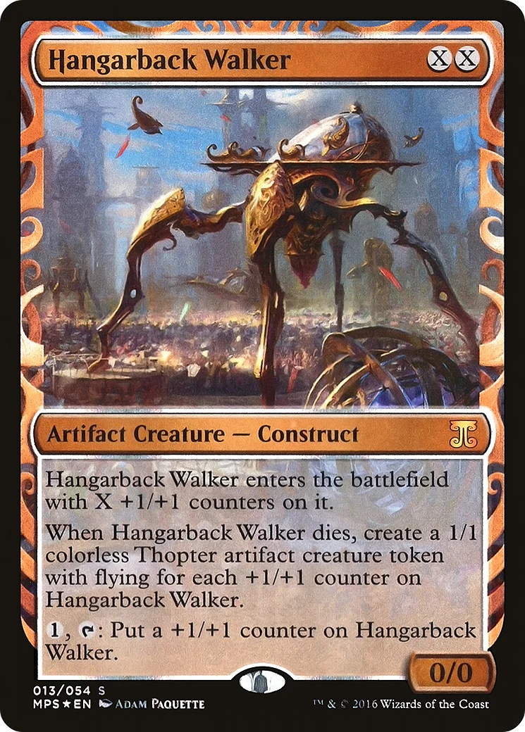 Hangarback Walker (MPS-013)  Foil - Kaladesh Inventions