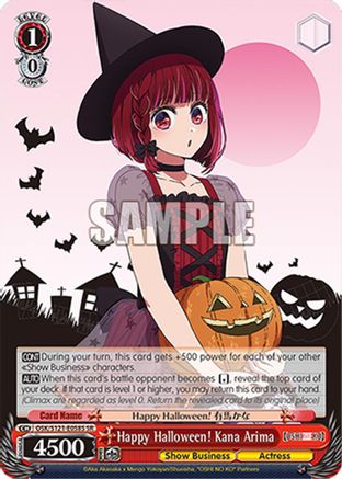 Happy Halloween! Kana Arima (SR) (OSK/S121-E058S SR) - [OSHI NO KO] Vol.2