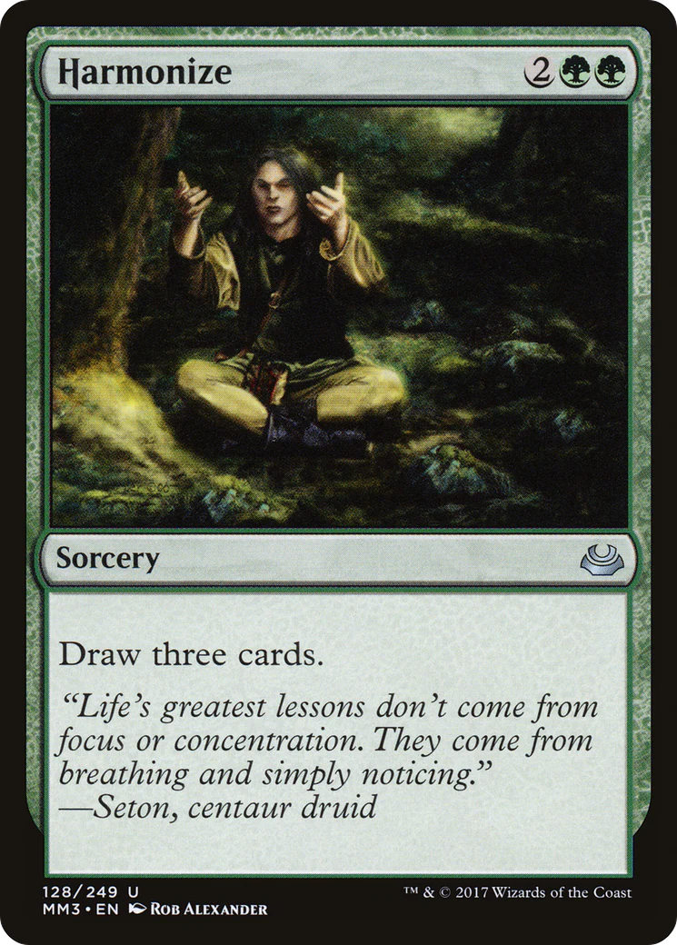 Harmonize (MM3-128)  Foil - Modern Masters 2017
