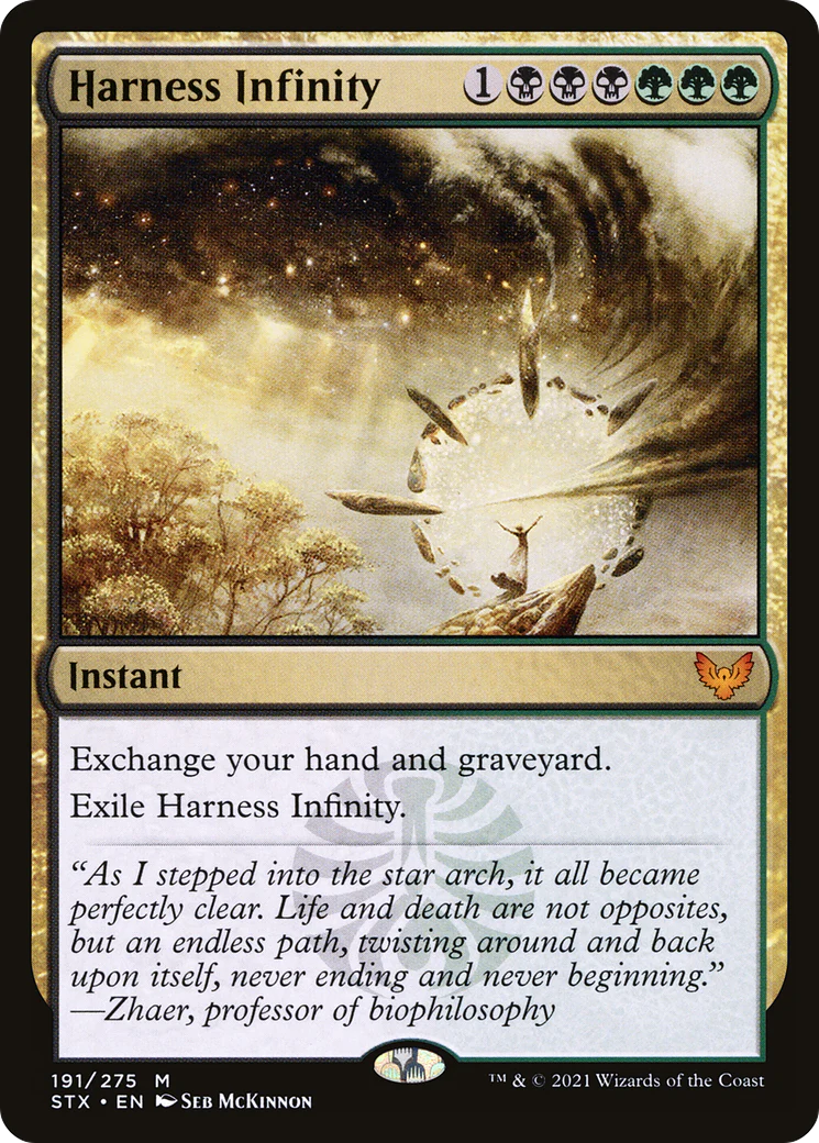 Harness Infinity (STX-191)  Foil - Strixhaven: School of Mages