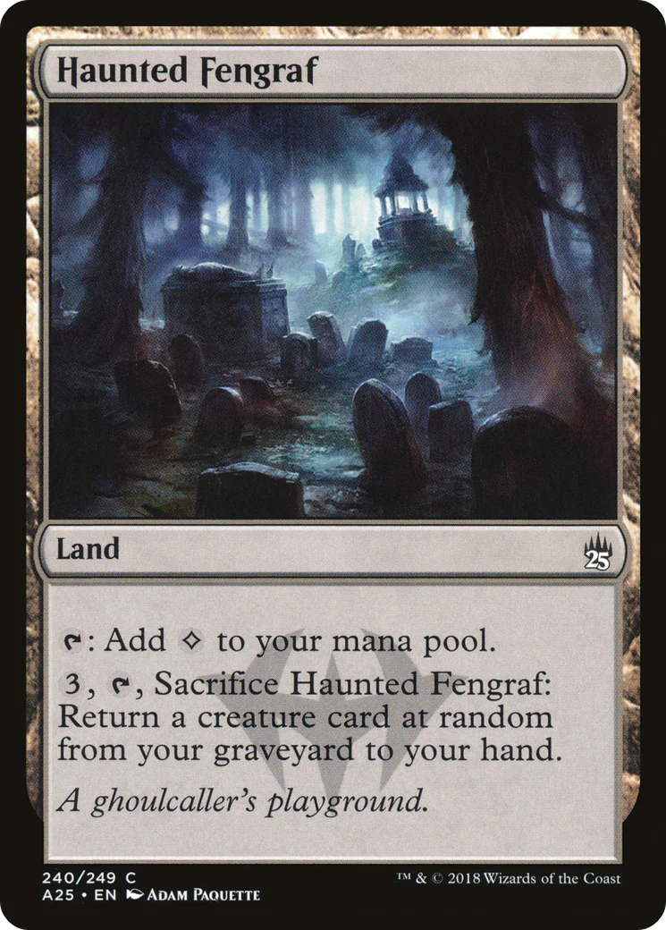 Haunted Fengraf (A25-240)  - Masters 25