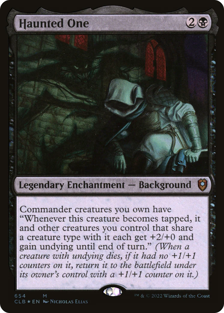 Haunted One (CLB-654) Foil - Commander Legends: Battle for Baldur's Gate