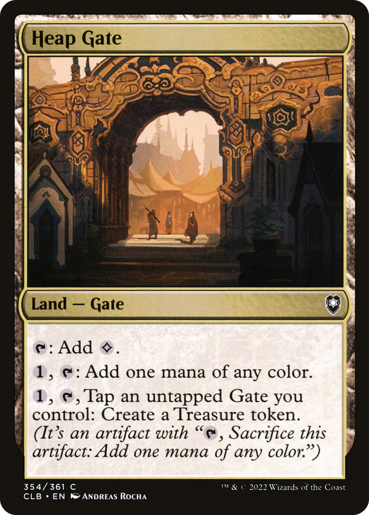 Heap Gate (CLB-354)  - Commander Legends: Battle for Baldur's Gate