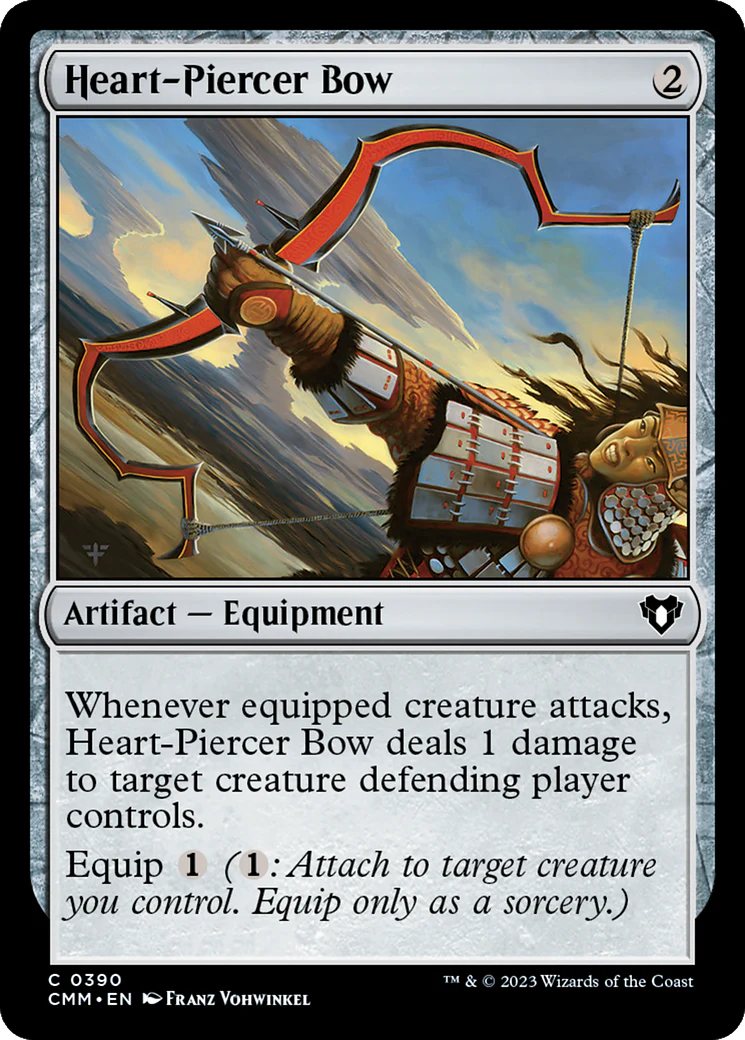 Heart-Piercer Bow (CMM-390)  Foil - Commander Masters