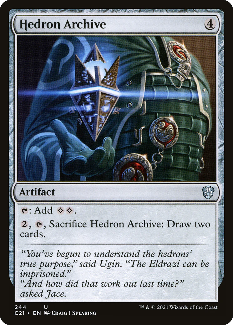 Hedron Archive (C21-244)  - Commander 2021