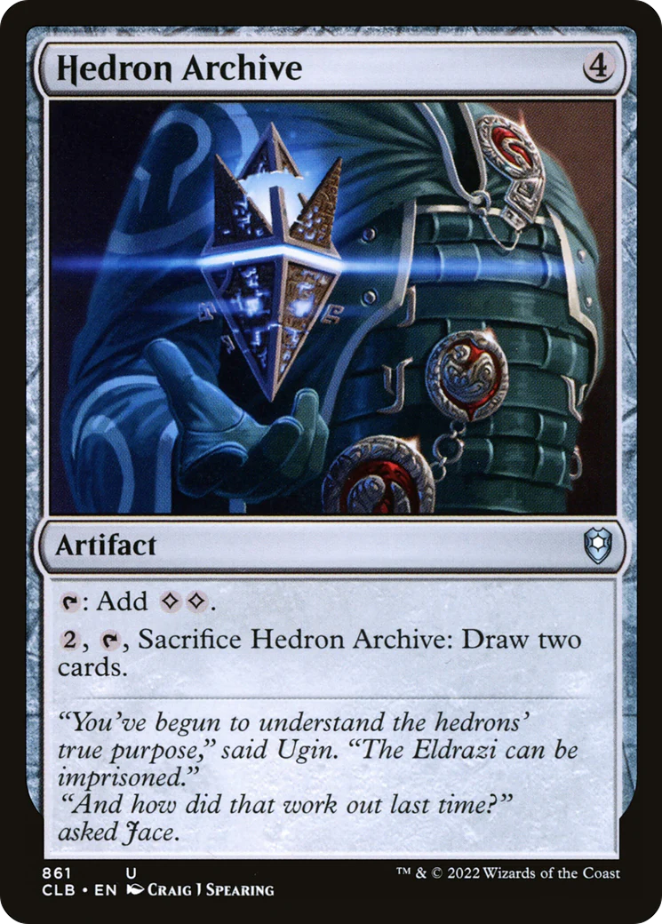 Hedron Archive (CLB-861)  - Commander Legends: Battle for Baldur's Gate