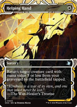 Helping Hand (SOA-005)  Foil - Secrets of Strixhaven: Mystical Archive